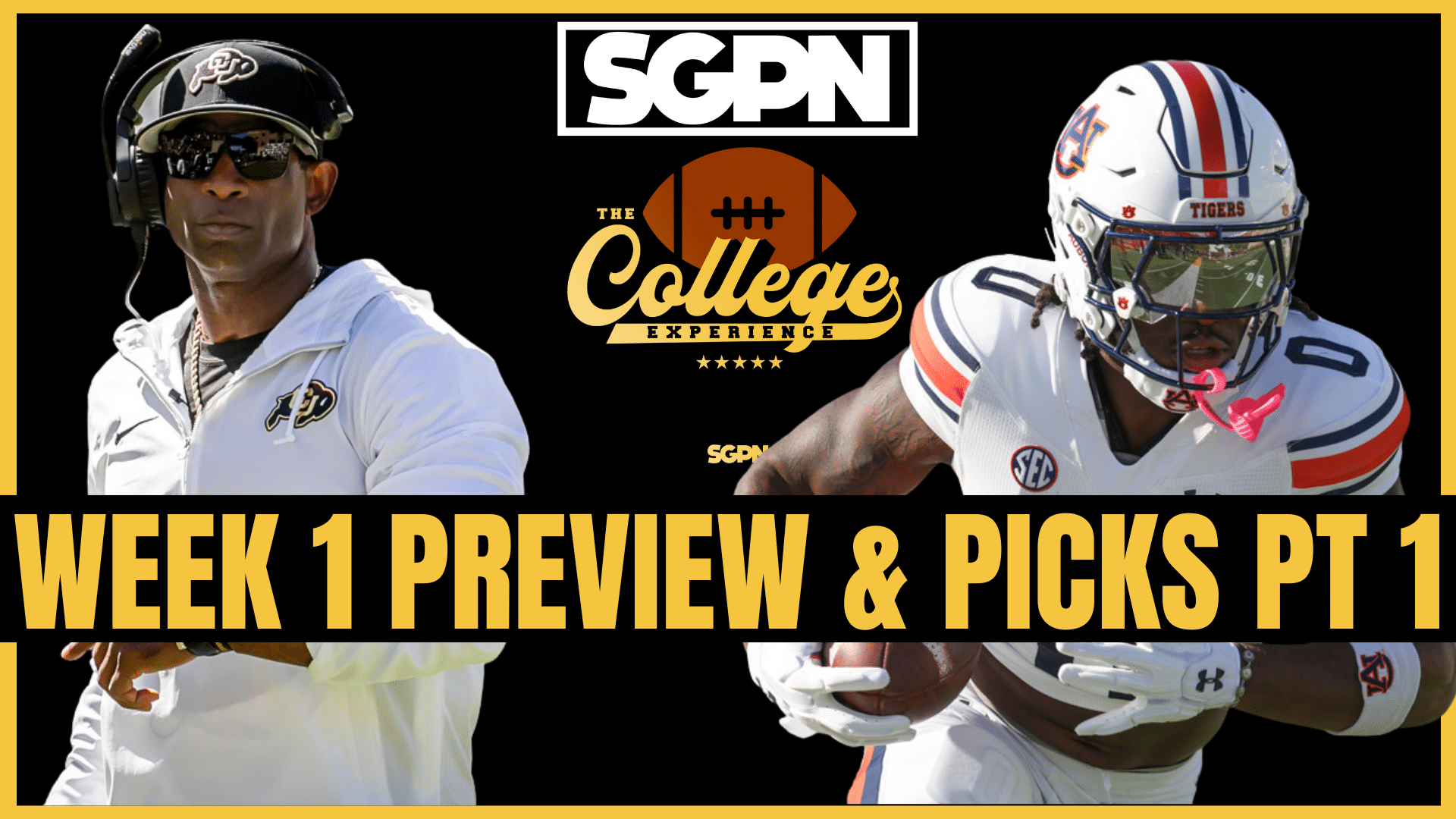 Week 1 Preview & Picks Pt 1 | The College Football Experience (Ep. 1997)