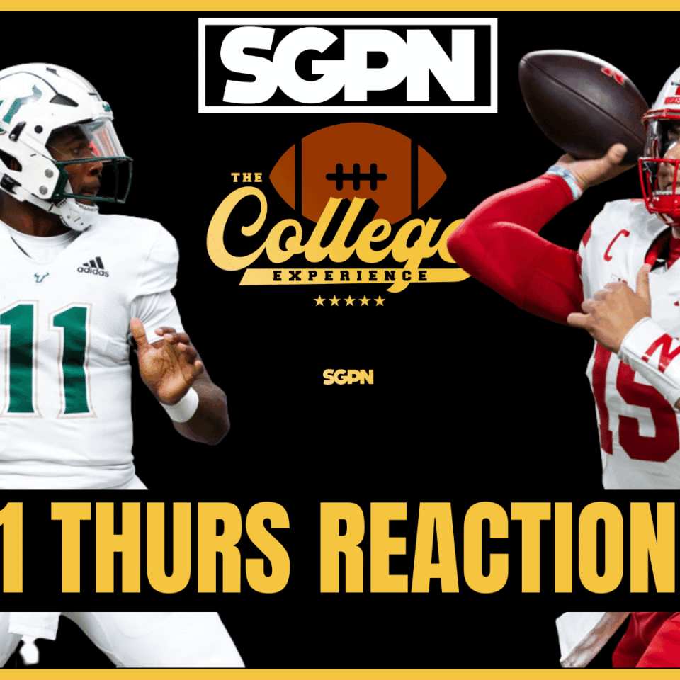 Week 1 Thursday Night Reaction Show | The College Football Experience (Ep. 2006)