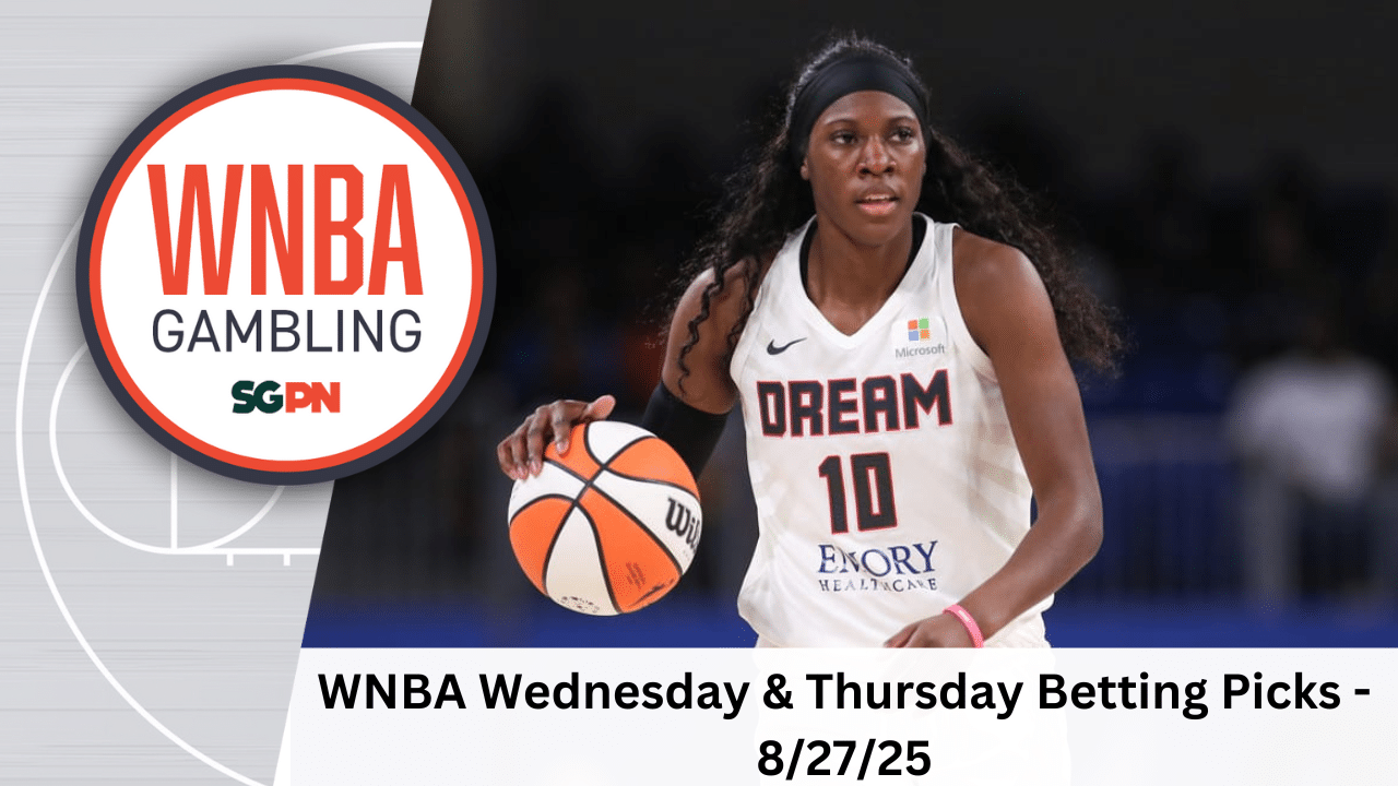 WNBA Wednesday + Thursday Betting Picks – 8/27/25 | WNBA Gambling Podcast (Ep. 206)