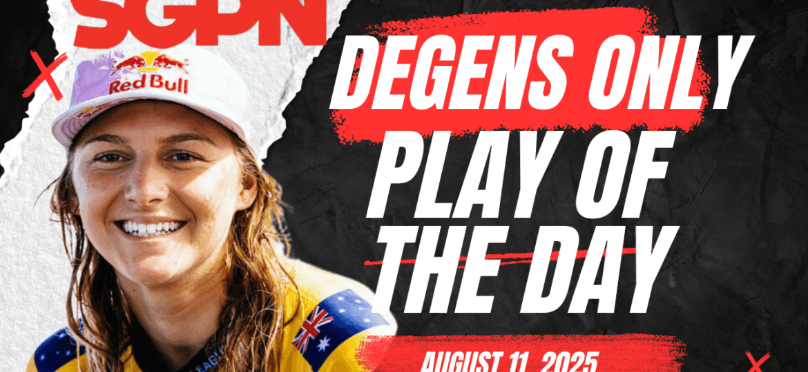 World Surf League Betting Pick: Degens Only Play of the Day