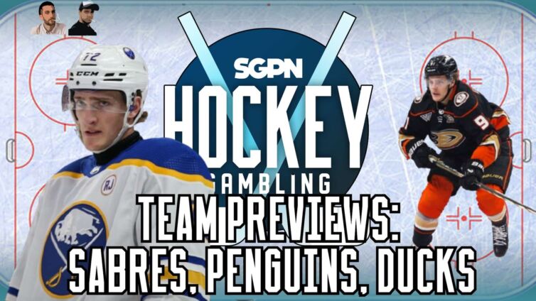 NHL Team Previews: Penguins, Sabres, Ducks | Hockey Gambling Podcast (Ep. 492)