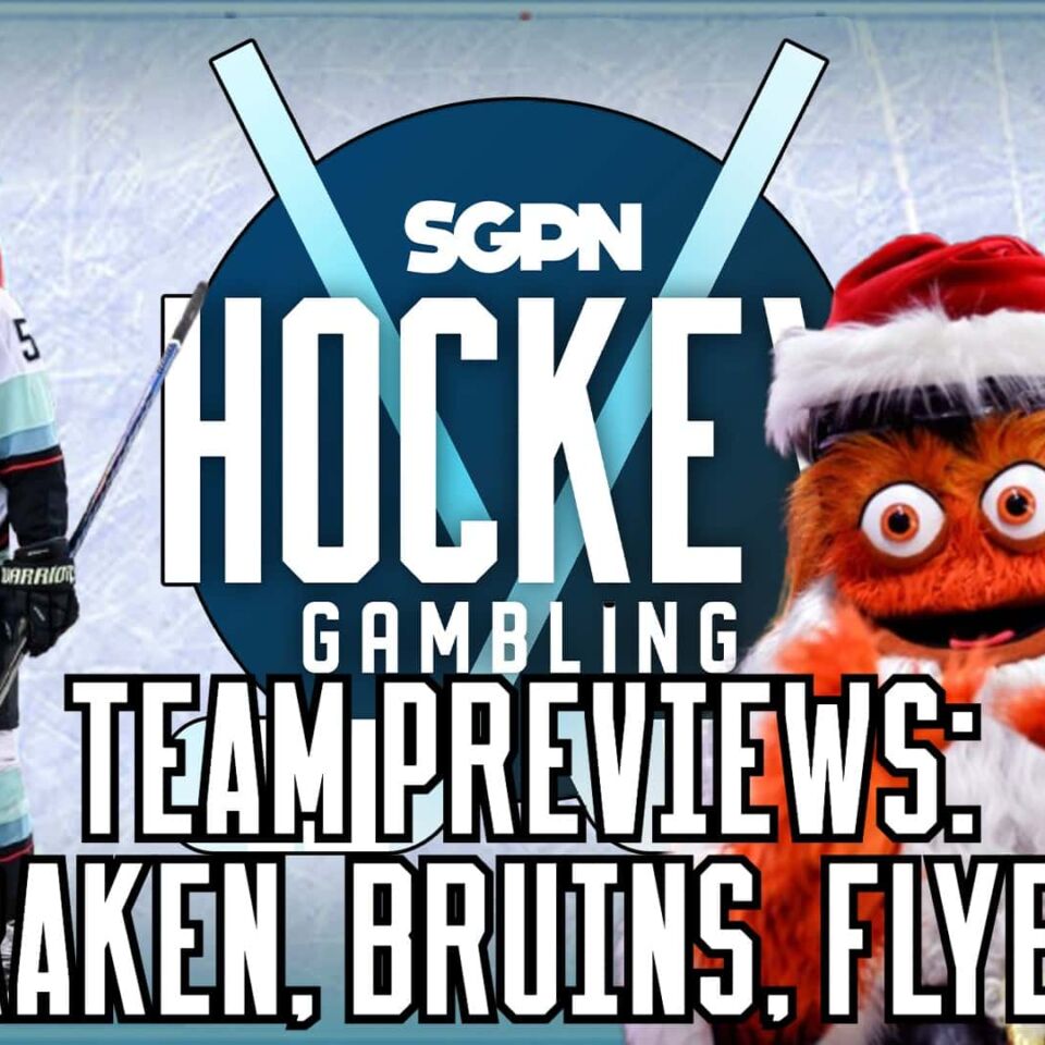 NHL Team Previews: Kraken, Bruins, Flyers | Hockey Gambling Podcast (Ep. 491)