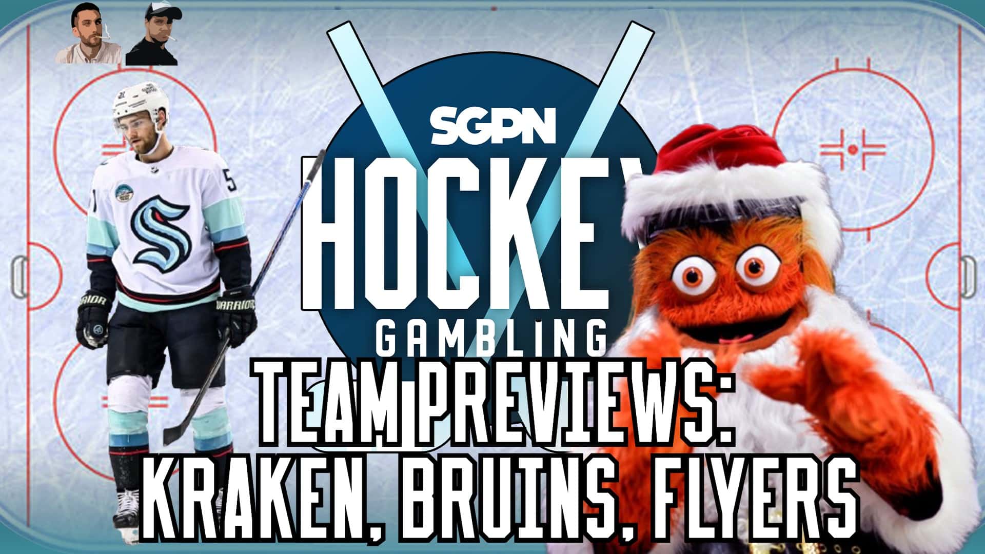 NHL Team Previews: Kraken, Bruins, Flyers | Hockey Gambling Podcast (Ep. 491)