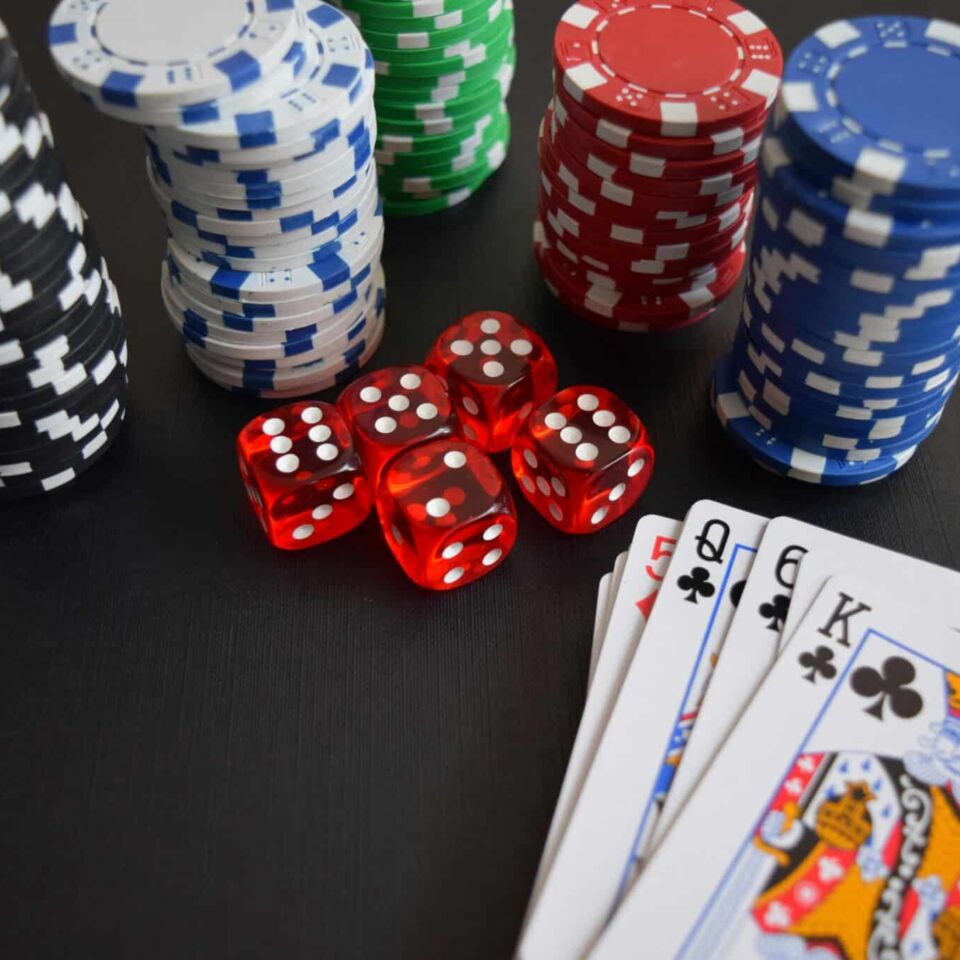 casino cards and chips