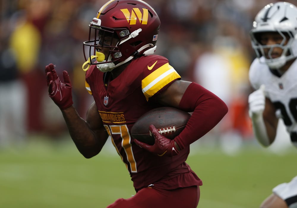 Daniels & McLaurin Both Ruled Out for Commanders on Sunday