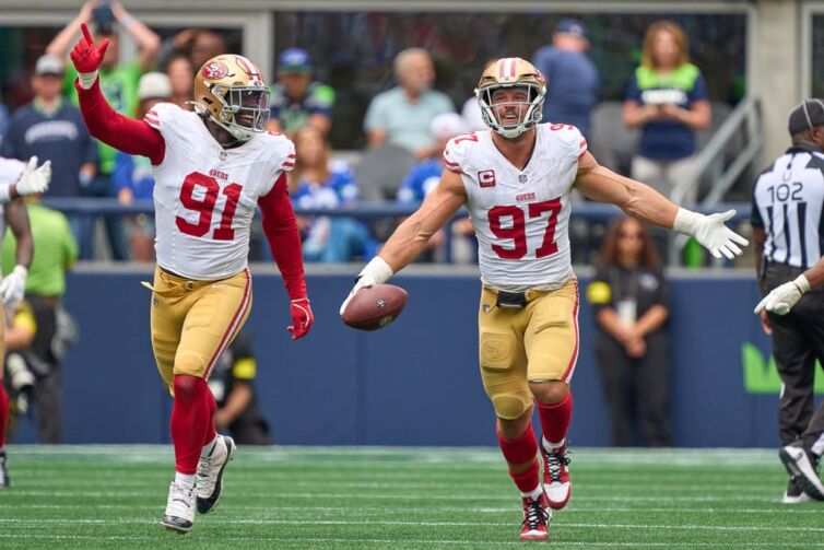 Niners DE Nick Bosa Out for Season With Torn ACL