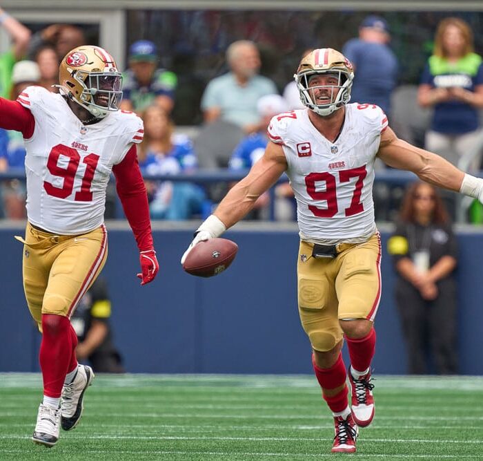 Niners DE Nick Bosa Out for Season With Torn ACL