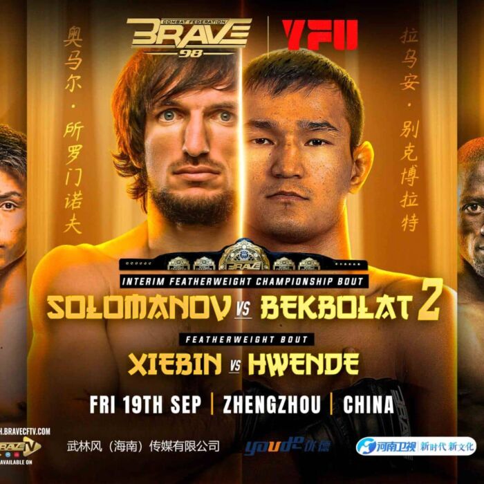 BRAVE CF 98 is our regional show of record this week. Come check out regional mma to make some picks, predictions & bets