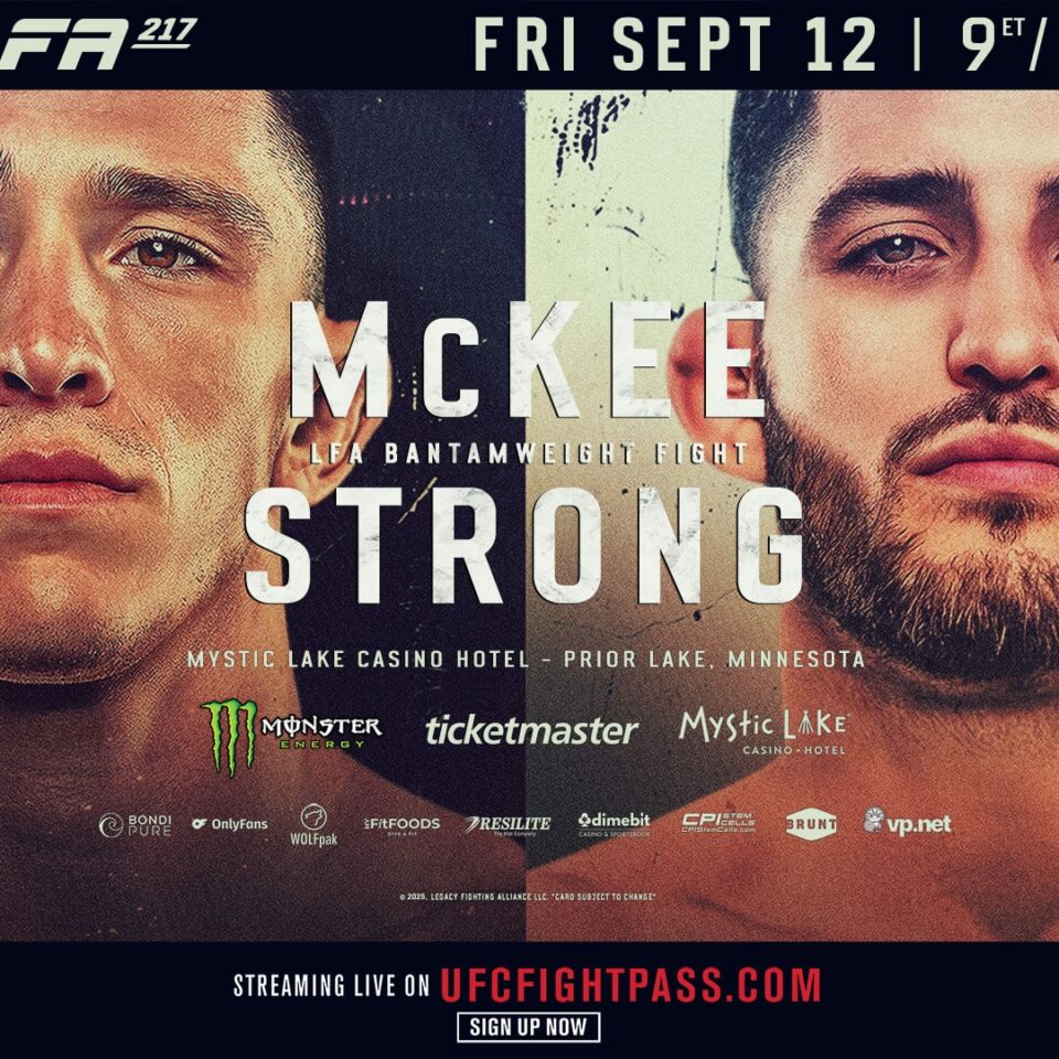 LFA 217 is our regional show of record this week. Come check out regional mma to make some picks, predictions & bets