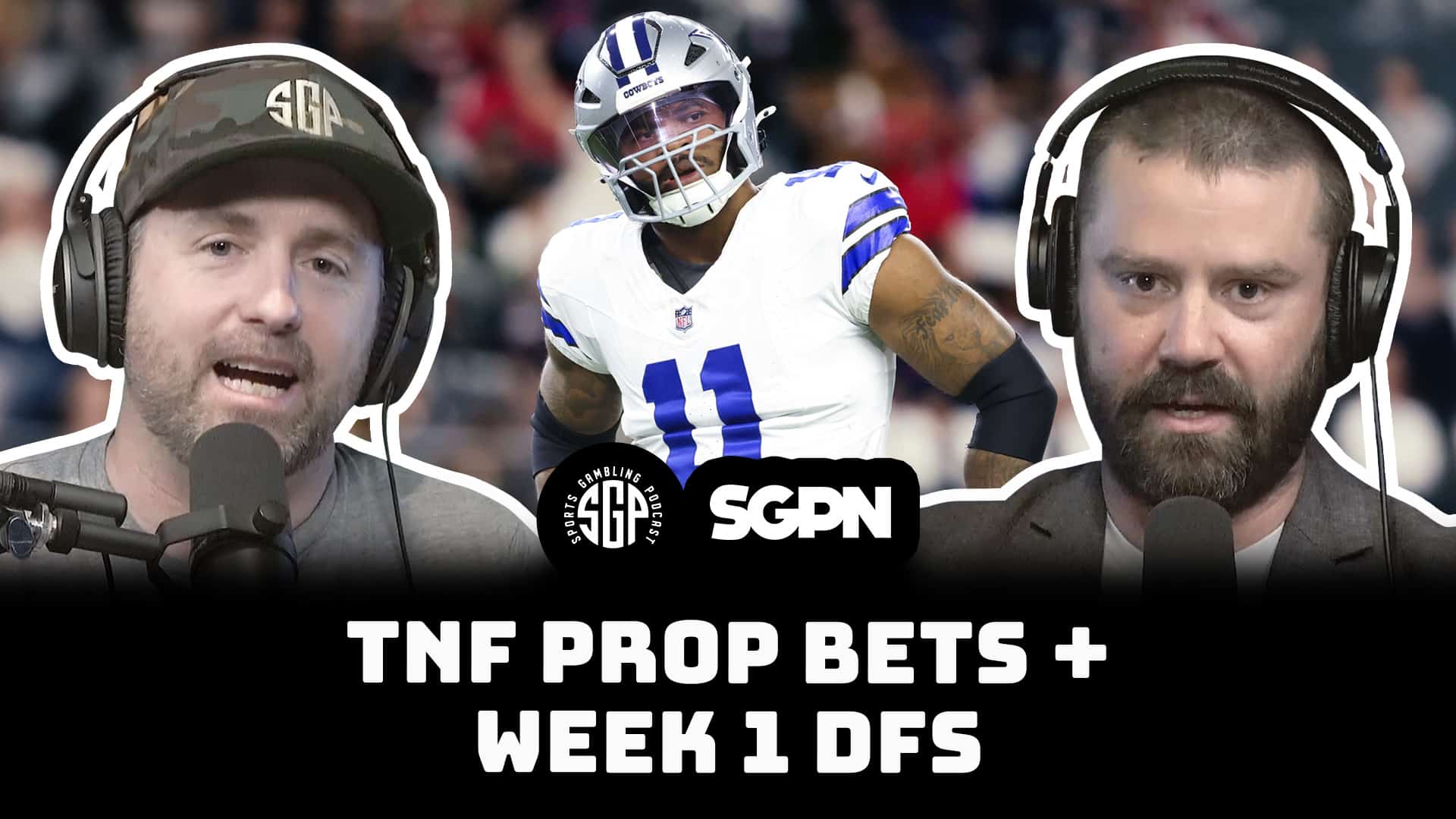 TNF Prop Bets + Week 1 DFS