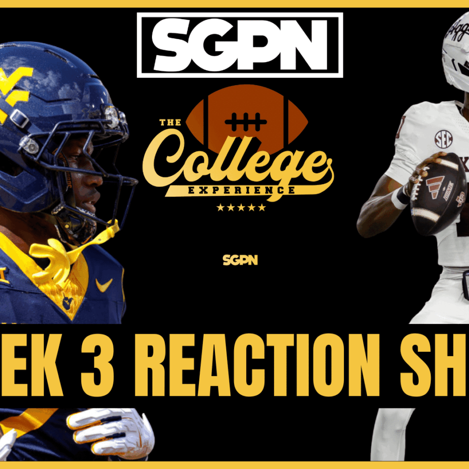 Week 3 Reaction Show | The College Football Experience (Ep. 2026)