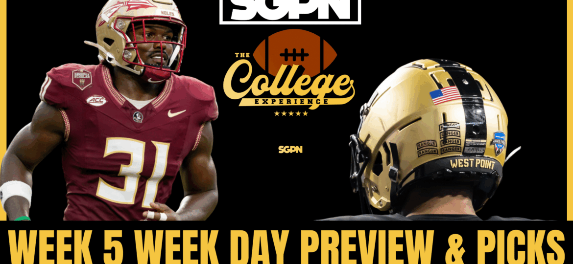 Week Day Games Week 5 | The College Football Experience (Ep. 2034)