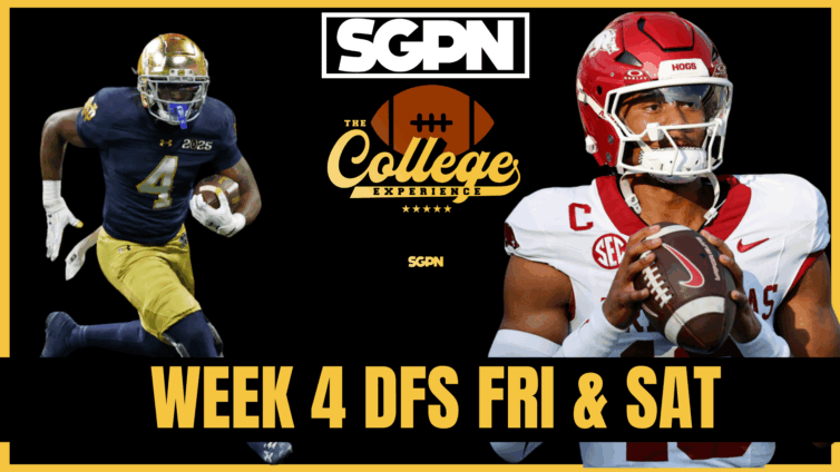 Week 4 DFS Picks & Underdog Fantasy Preview | The College Football Experience (Ep. 2030)
