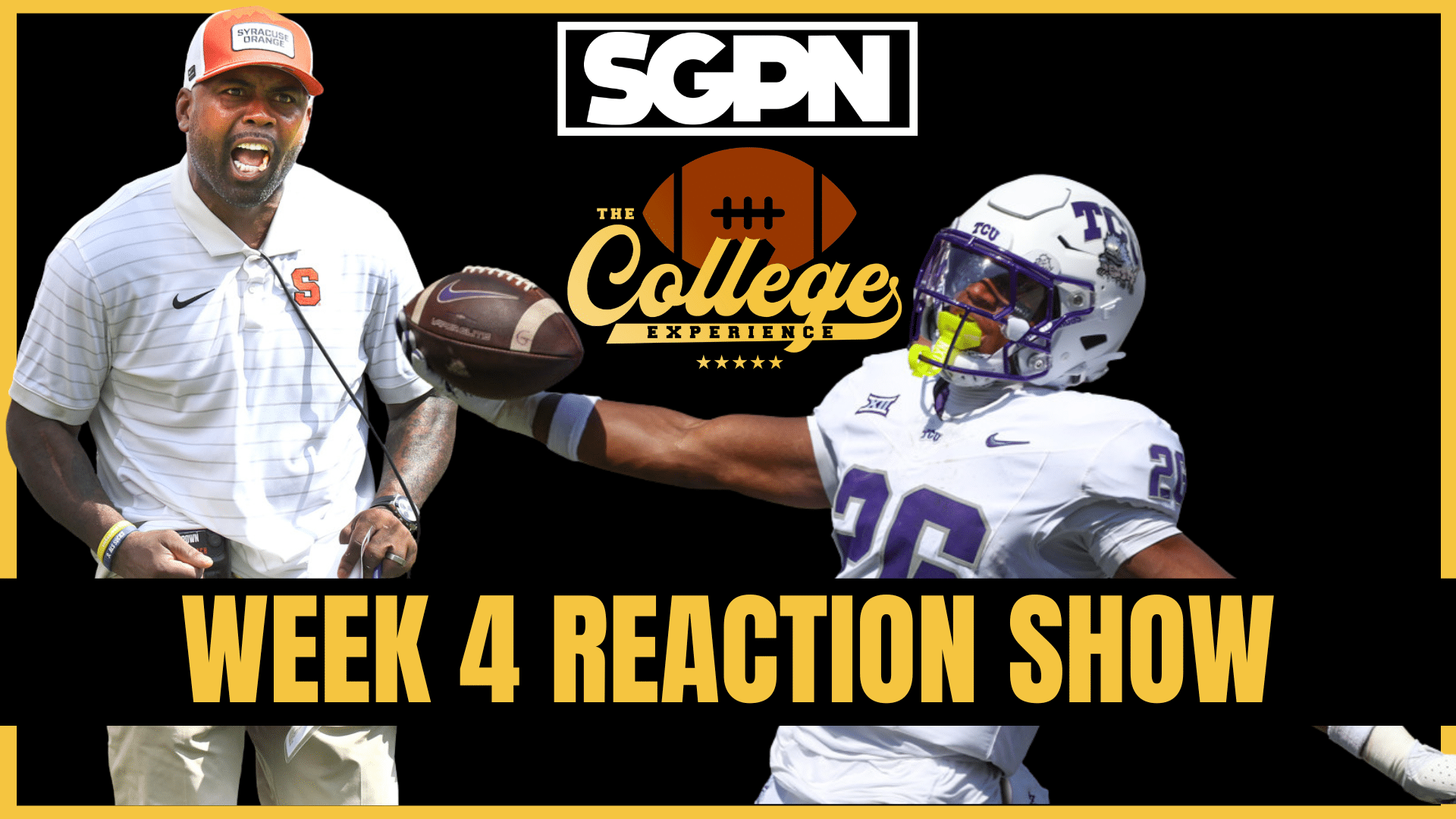 Week 4 Reaction Show | The College Football Experience (Ep. 2032)