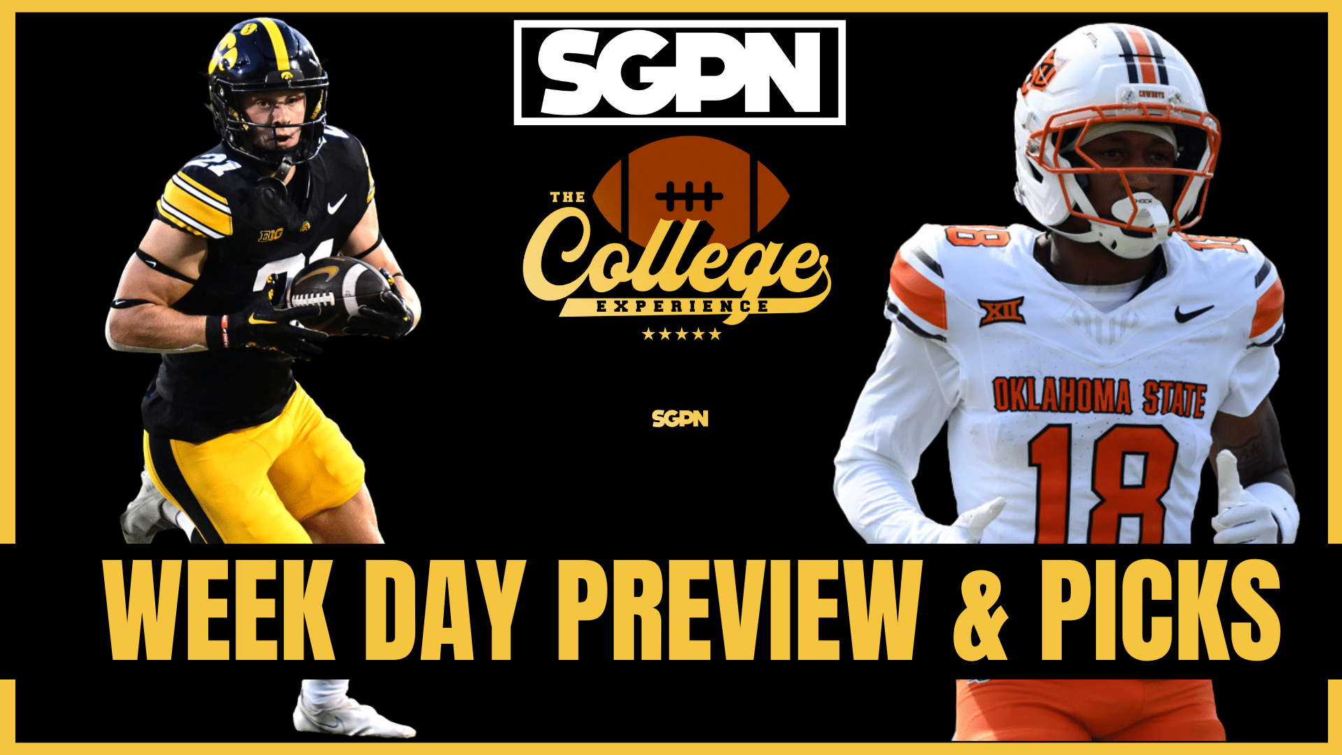 Week Day Preview & Picks | The College Football Experience (Ep. 2028)