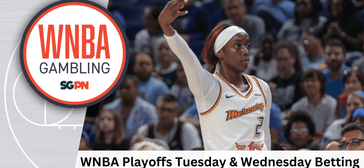 WNBA Playoffs Tuesday + Wednesday Betting Picks – 9/16/25 | WNBA Gambling Podcast (Ep. 213)