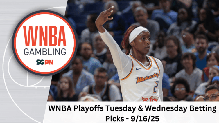 WNBA Playoffs Tuesday + Wednesday Betting Picks – 9/16/25 | WNBA Gambling Podcast (Ep. 213)
