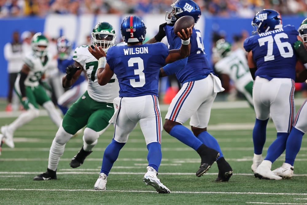Russell Wilson May Not Start Week 2 for the Giants
