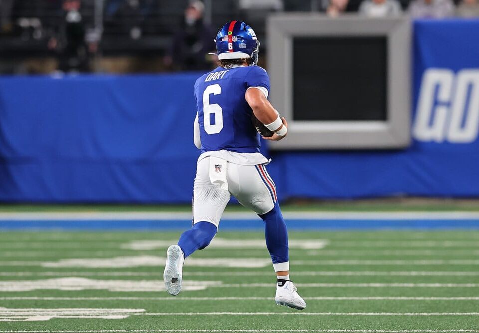 Report: Jaxson Dart to Start for Giants on Sunday