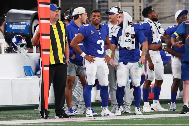 Russell Wilson Still #1 on the New York Giants Depth Chart