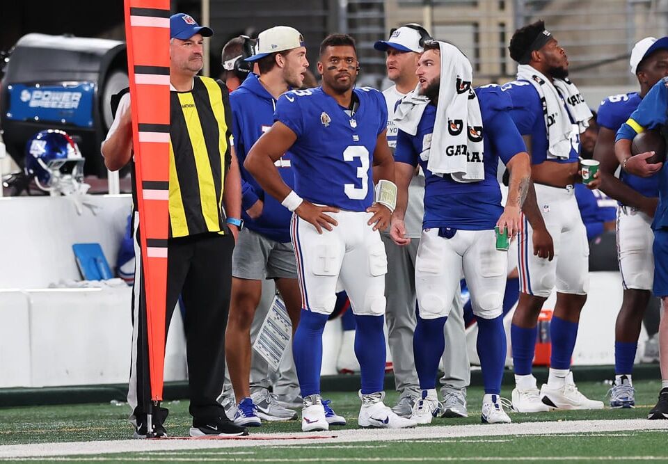 Russell Wilson Still #1 on the New York Giants Depth Chart