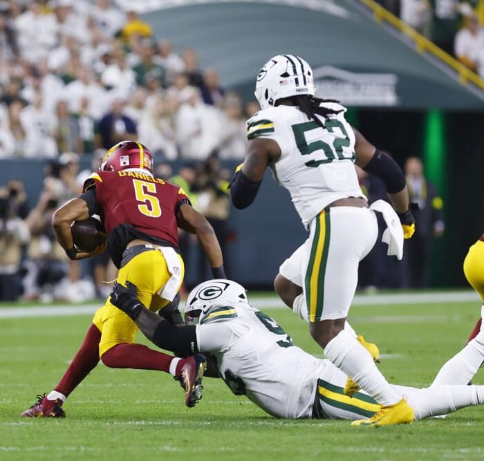 Washington Commanders' Jayden Daniels Questionable for Sunday