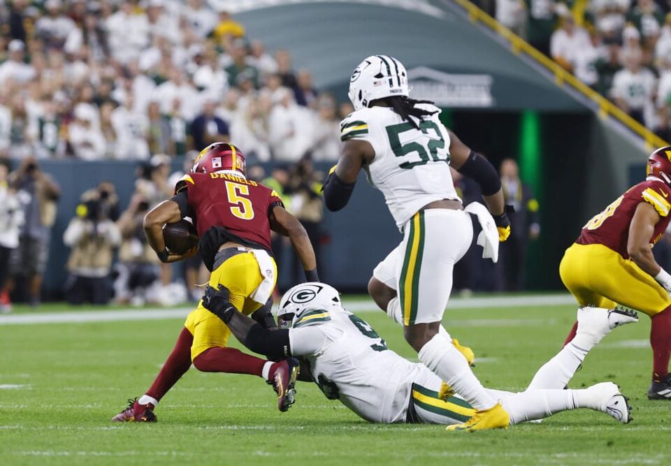 Washington Commanders' Jayden Daniels Questionable for Sunday