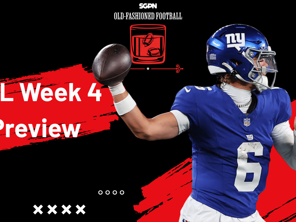 NFL Week 4 Preview: Best Bets, Top Players, & More! | Old-Fashioned Football (Ep. 199)