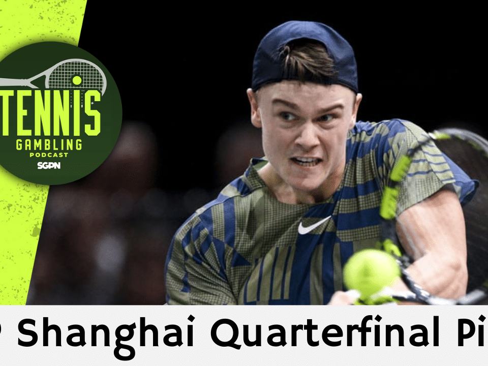 ATP Shanghai Quarterfinal Picks – 10/8/25 | Tennis Gambling Podcast (Ep. 557)