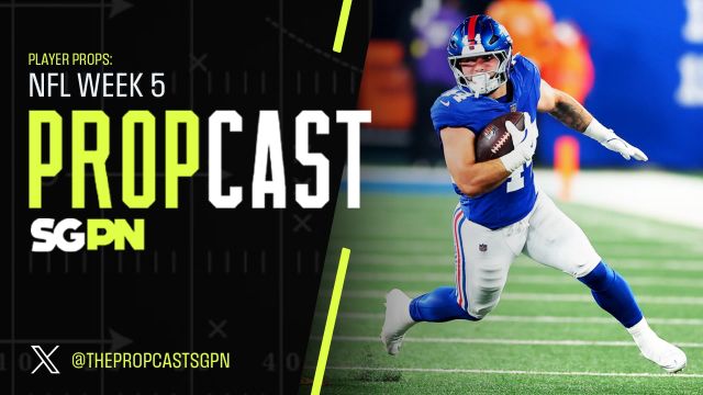 NFL Week 5 Player Props 10/3/25 – NFL Bets, Player Props and Predictions | The Propcast (Ep. 373)