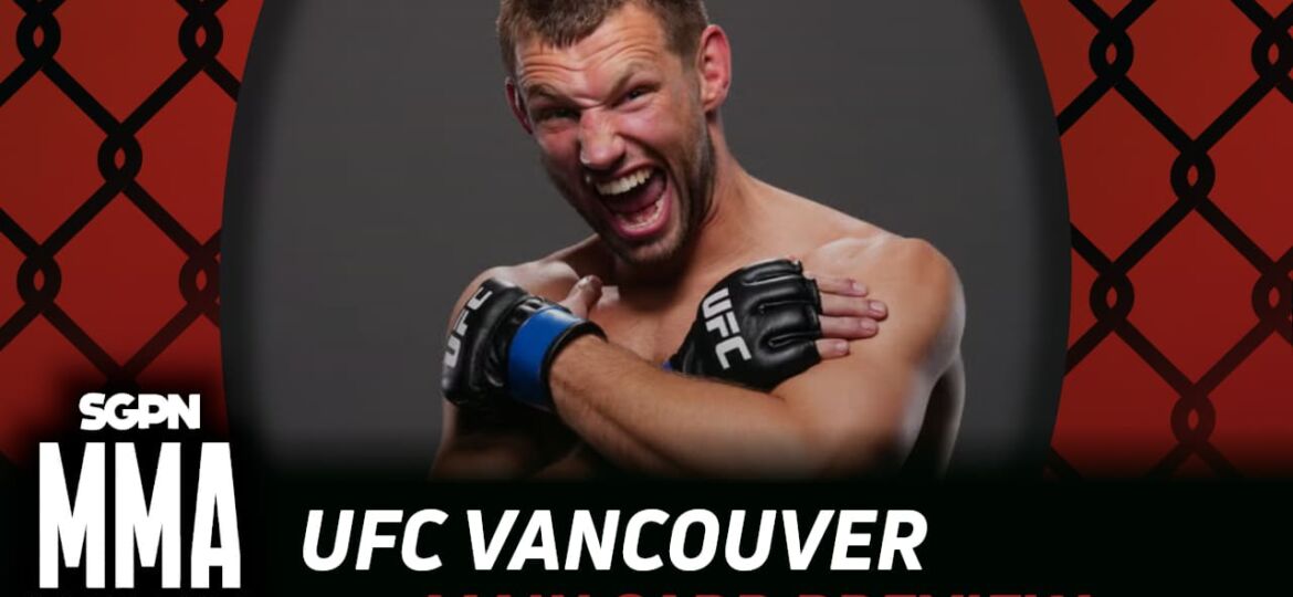 UFC Vancouver Main Card Betting Guide (Gumby Doesn't Like Fun) | MMA Gambling Podcast (Ep.936)
