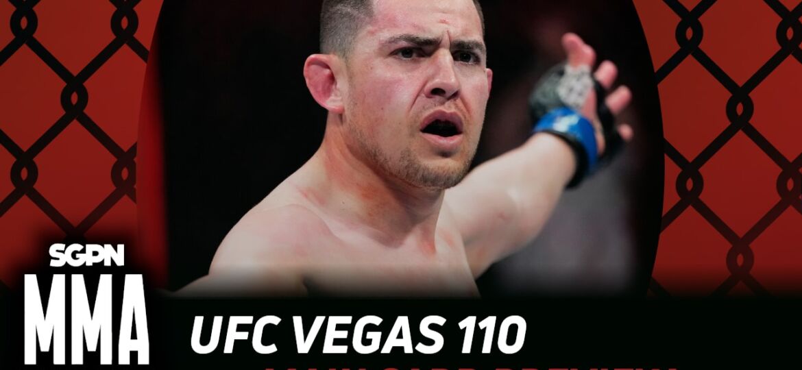 UFC Vegas 110 Main Card Betting Guide (The Swarthy Gentleman) | MMA Gambling Podcast (Ep.945)