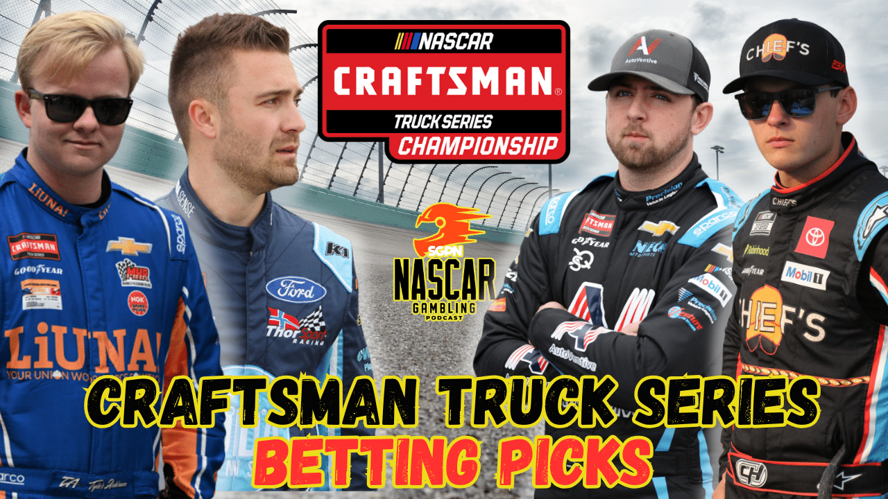 NASCAR Craftsman Truck Series Championship Betting Picks 2025 I NASCAR Gambling Podcast (Ep. 695) NASCAR Craftsman Truck Series Championship Betting Picks 2025 I NASCAR Gambling Podcast (Ep. 695)