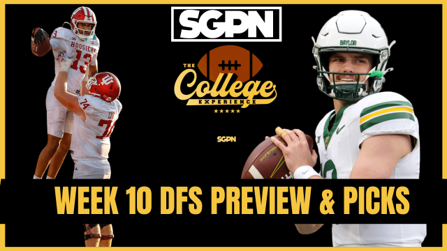 Week 10 DFS & Underdog Fantasy Preview & Picks | The College Football Experience (Ep. 2069)