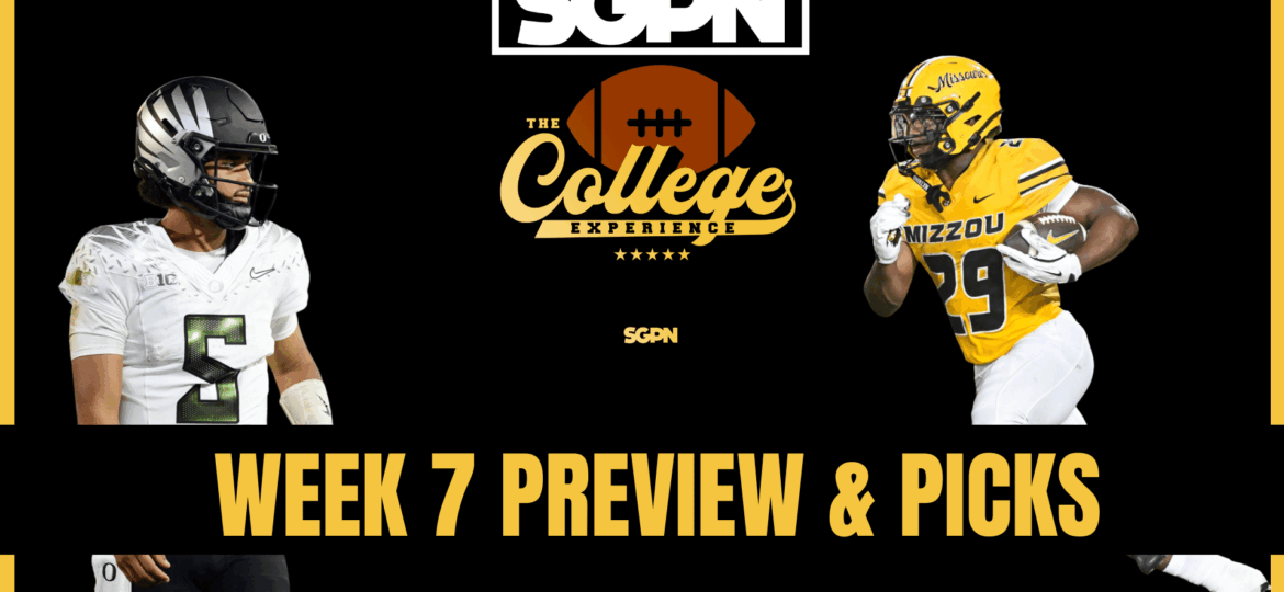 Week 7 Preview & Picks | The College Football Experience (Ep. 2048)