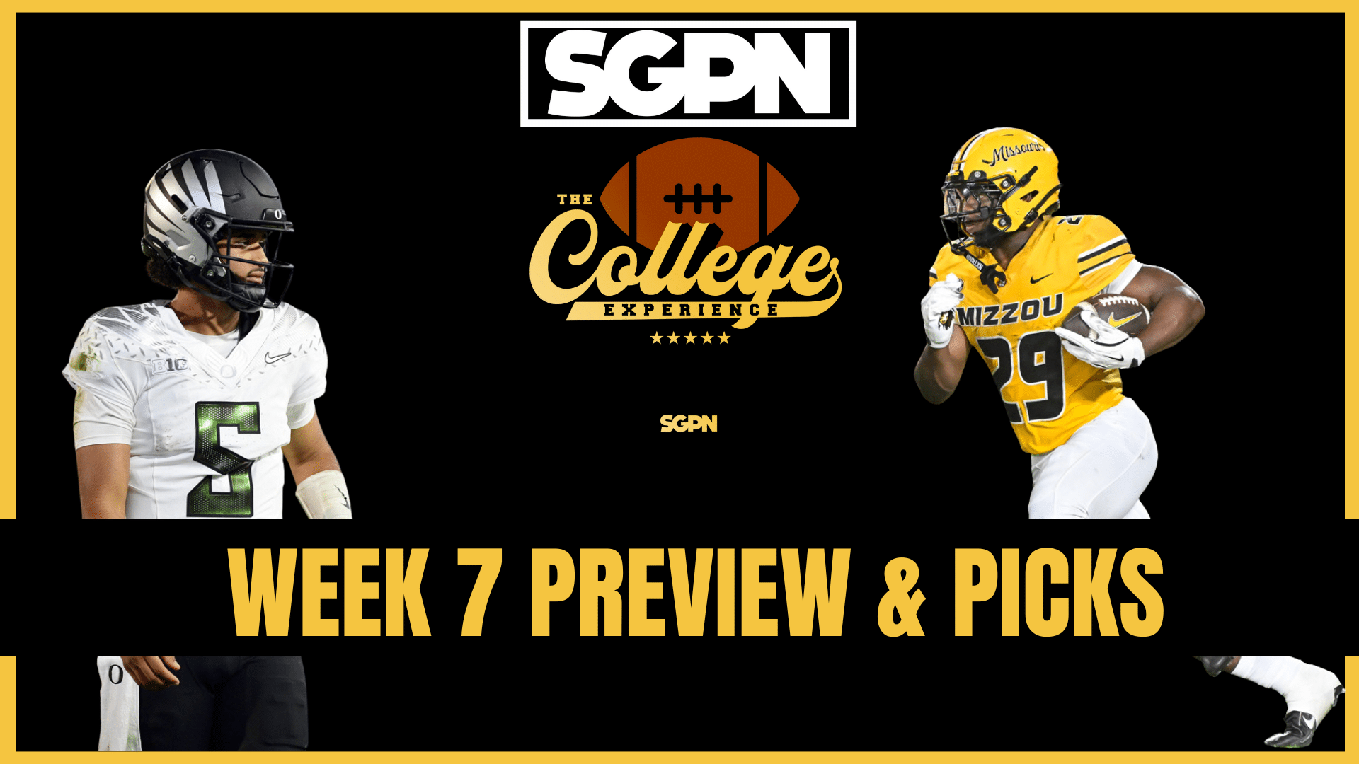 Week 7 Preview & Picks | The College Football Experience (Ep. 2048)