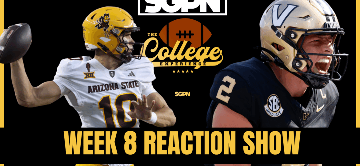 Week 8 Reaction Show | The College Football Experience (Ep. 2059)