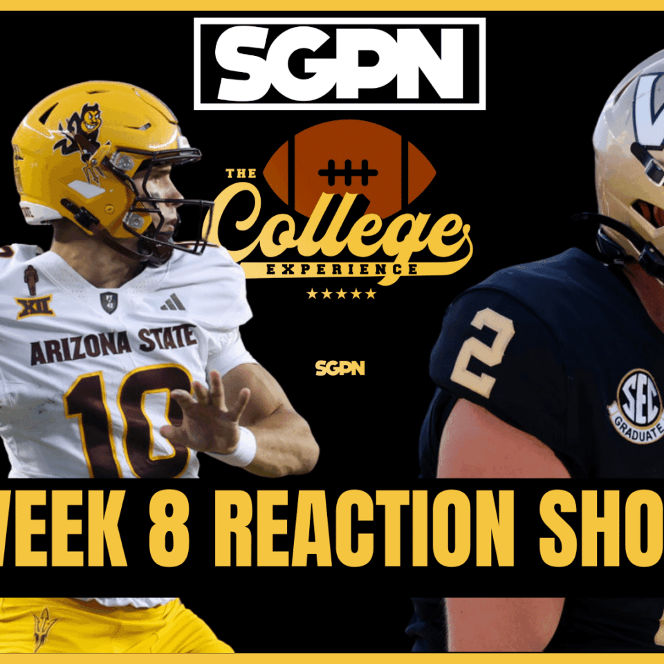 Week 8 Reaction Show | The College Football Experience (Ep. 2059)