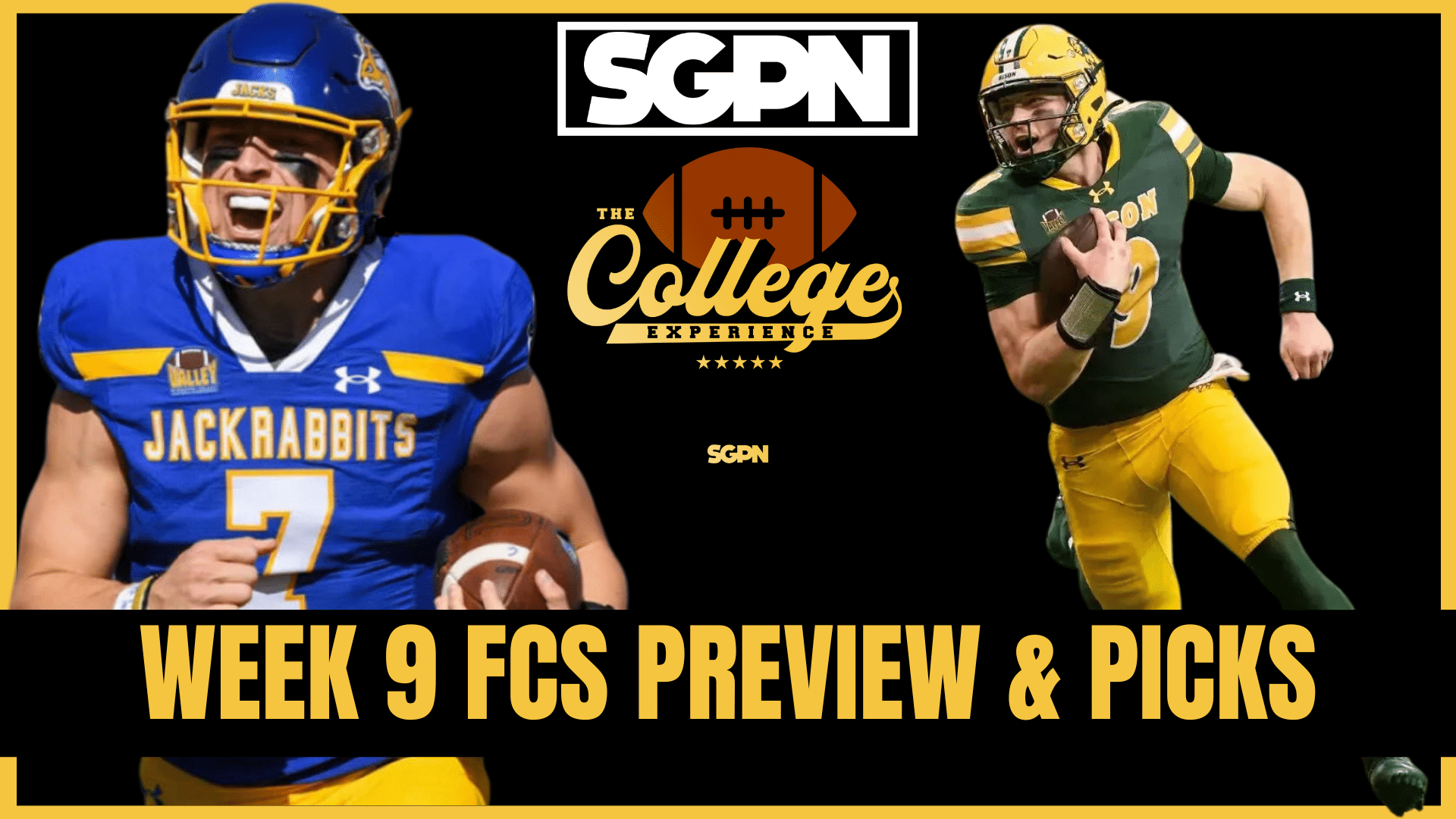 Week 9 Preview & Picks | The FCS College Football Experience (Ep. 2064)