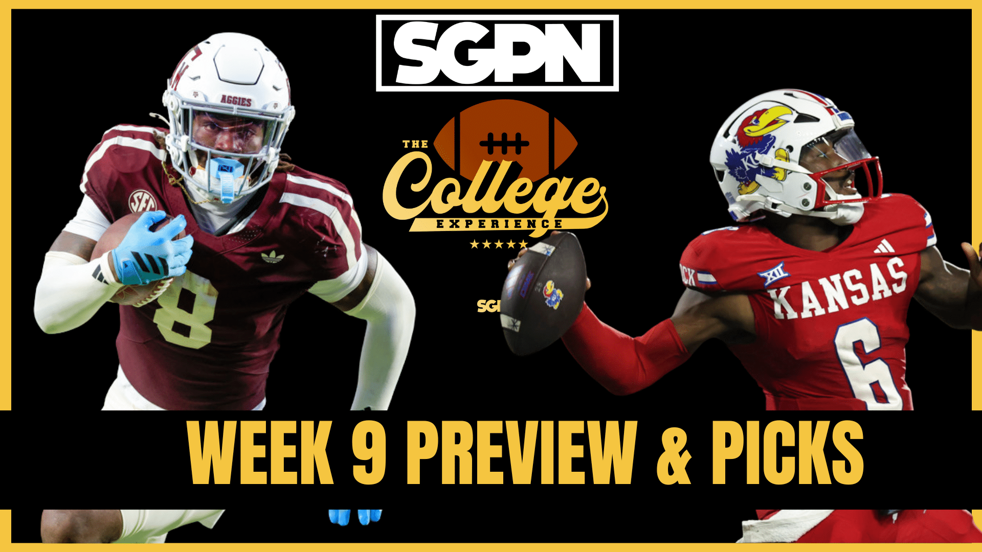 Week 9 Preview & Picks | The College Football Experience (Ep. 2062)