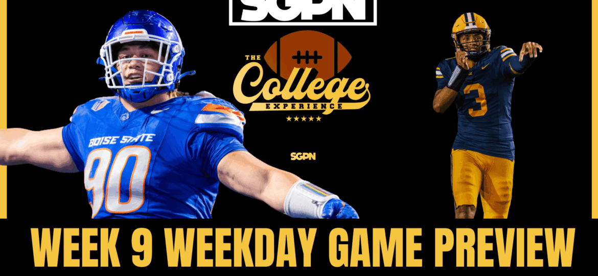 Week 9 Week Day Game Preview & Picks | The College Football Experience (Ep. 2061)