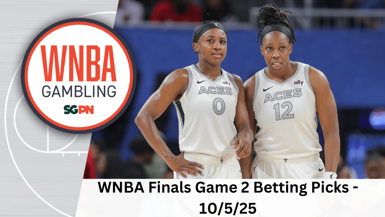 WNBA Finals Game 2 Betting Picks – 10/5/25 | WNBA Gambling Podcast (Ep. 221)