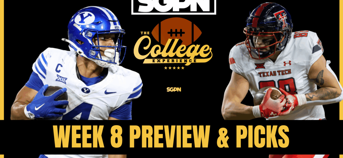 Week 8 Preview & Picks | The College Football Experience (Ep. 2055)