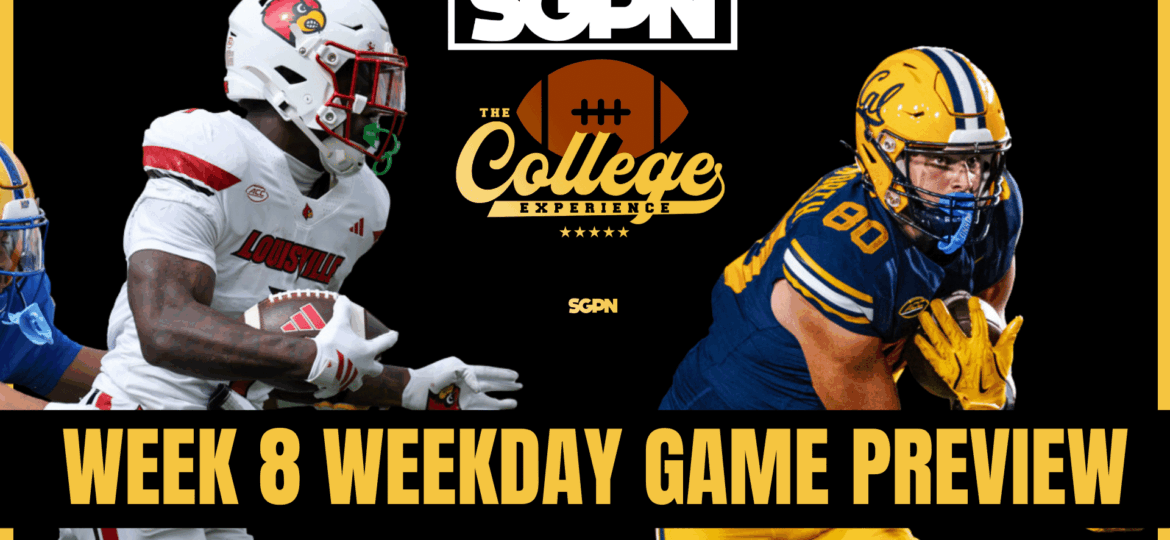 Week 8 Week Day Games Preview & Picks | The College Football Experience (Ep. 2054)