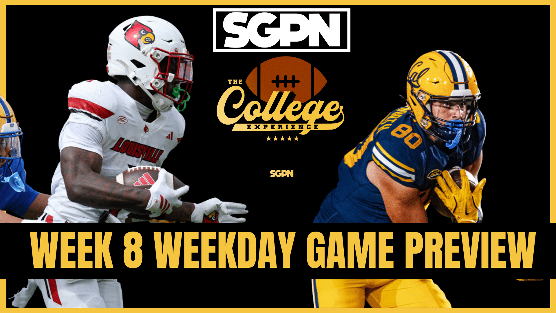 Week 8 Week Day Games Preview & Picks | The College Football Experience (Ep. 2054)