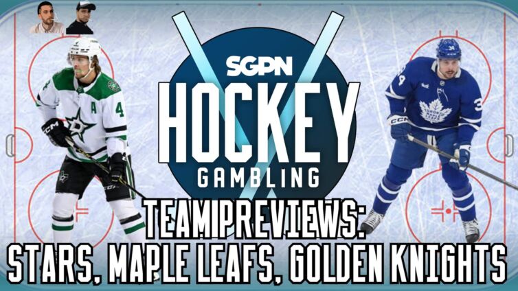 NHL Team Previews: Stars, Maple Leafs, Golden Knights | Hockey Gambling Podcast (Ep. 499)