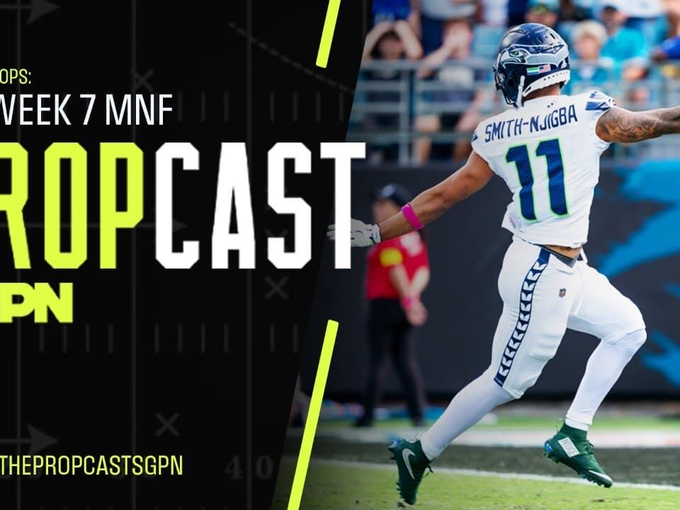 NFL Week 7 Monday Night Football Player Props 10/20/25 – NFL Bets, Player Props and Predictions | The Propcast (Ep. 377)