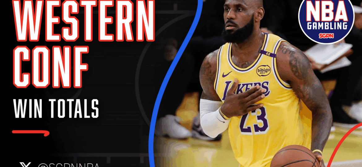 NBA Western Conference Win Totals – 10/14/25 | NBA Gambling Podcast (Ep. 960)