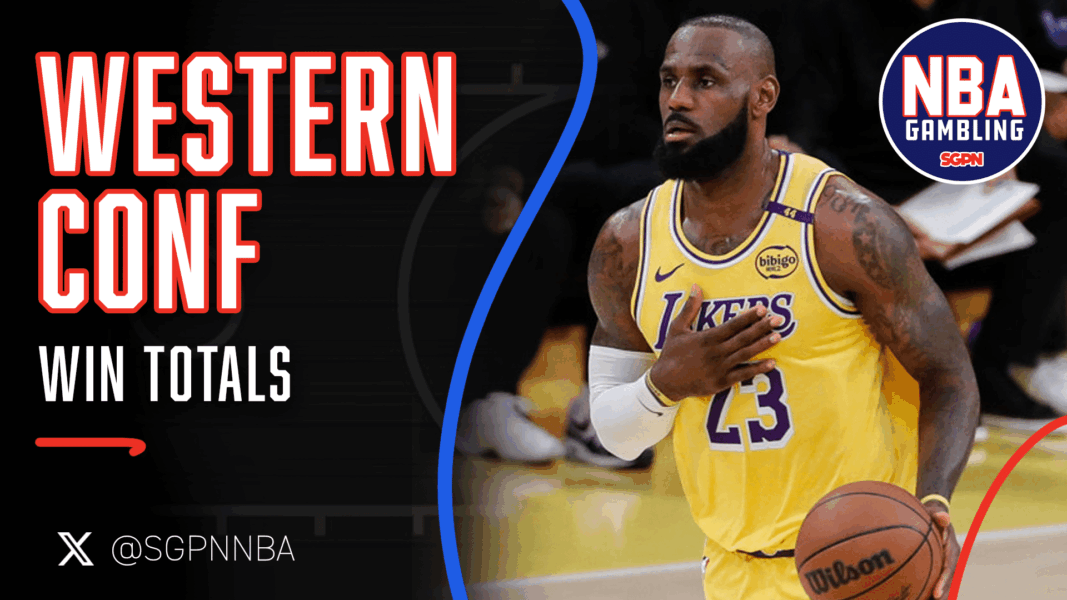 NBA Western Conference Win Totals – 10/14/25 | NBA Gambling Podcast (Ep. 960)