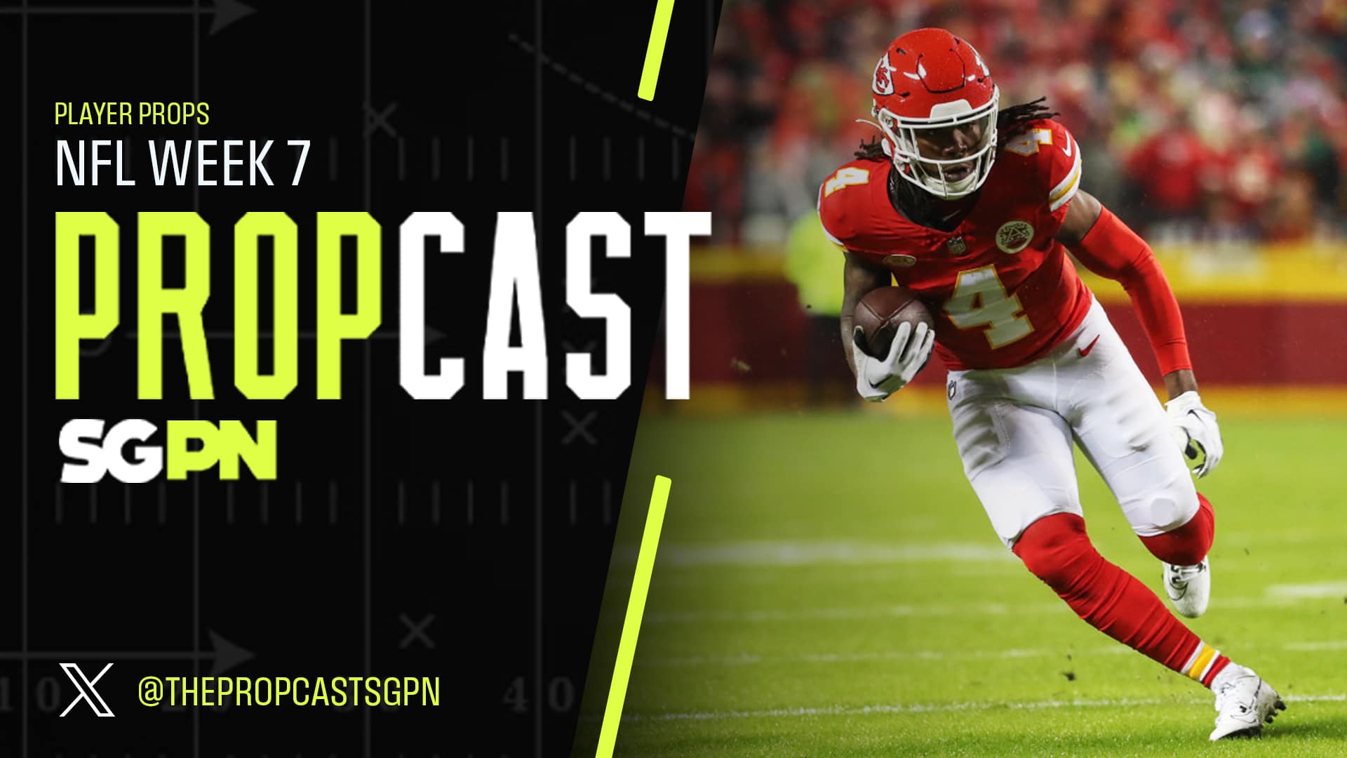 NFL Week 7 Player Props 10/17/25 – NFL Bets, Player Props and Predictions | The Propcast (Ep. 376)